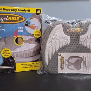 Angel Ride Seat Cushion Memory Foam Lumbar Support